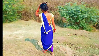 Big-Titted Teen Gets Dirty In The Fields Of Rural India