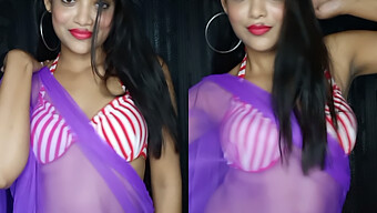 Deep Indian Beauty Rekha Auditions With An Amazing Striptease