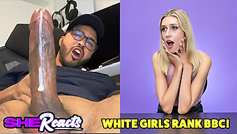 Hot White Teens Rate The Biggest Black Cock