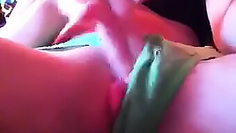 Solo Girl Films Herself Reaching Orgasm With A Cellphone