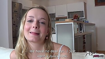 Stram Blond Tøs Får En Sød Creampie I Denne Hardcore Video