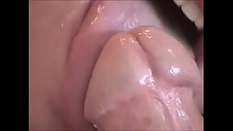 Intense Oral Sex Captured In Close-Up