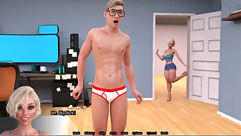 3d Sexbot Video - Mr. Bigdick Ja Samin Kuuma Kohtaaminen Suihkussa