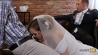 Lucky Guy Gets To Fuck A Hot Czech Girl With Big Tits On His Wedding Night