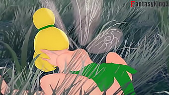 Tinker Bell Ja Peter Pank Kuumassa Pov-Videossa, Jossa On Isot Tissit Ja Animaatio