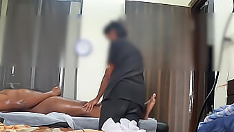 Surprised By A Voyeuristic Massage Encounter