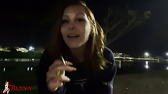 Publico'S Interview Turns Into A Wild Street Fuck With A Redhead