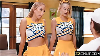 Cheerleaders Learn Anal Techniques From Coach