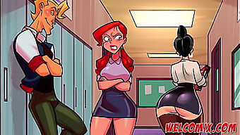 Cartoon Teacher Gets Naughty And Wild In This Seduced Video