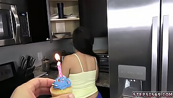 Russian Teen Gets Her First Time In Birthday Surprise