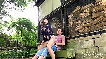 Amateur Couple Rides Country Life With Hot Barnyard Sex