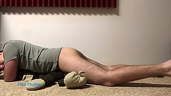 Queer Sub Boy'S Desperate Solo Session With A Cuddly Toy