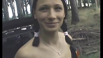 Skinny Teen Sandra (Germany) In A Solo Video