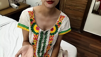 Indian Step-Sister'S Secret Night Of Deep Throat And Dirty Talk With Step-Brother